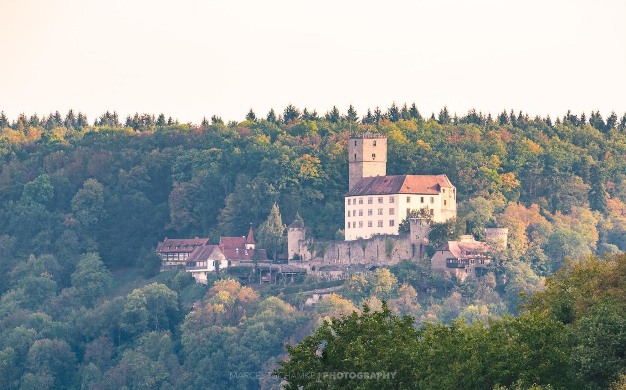 Вилла Wohnen Auf Der Ritterburg Хасмерсхайм Экстерьер фото