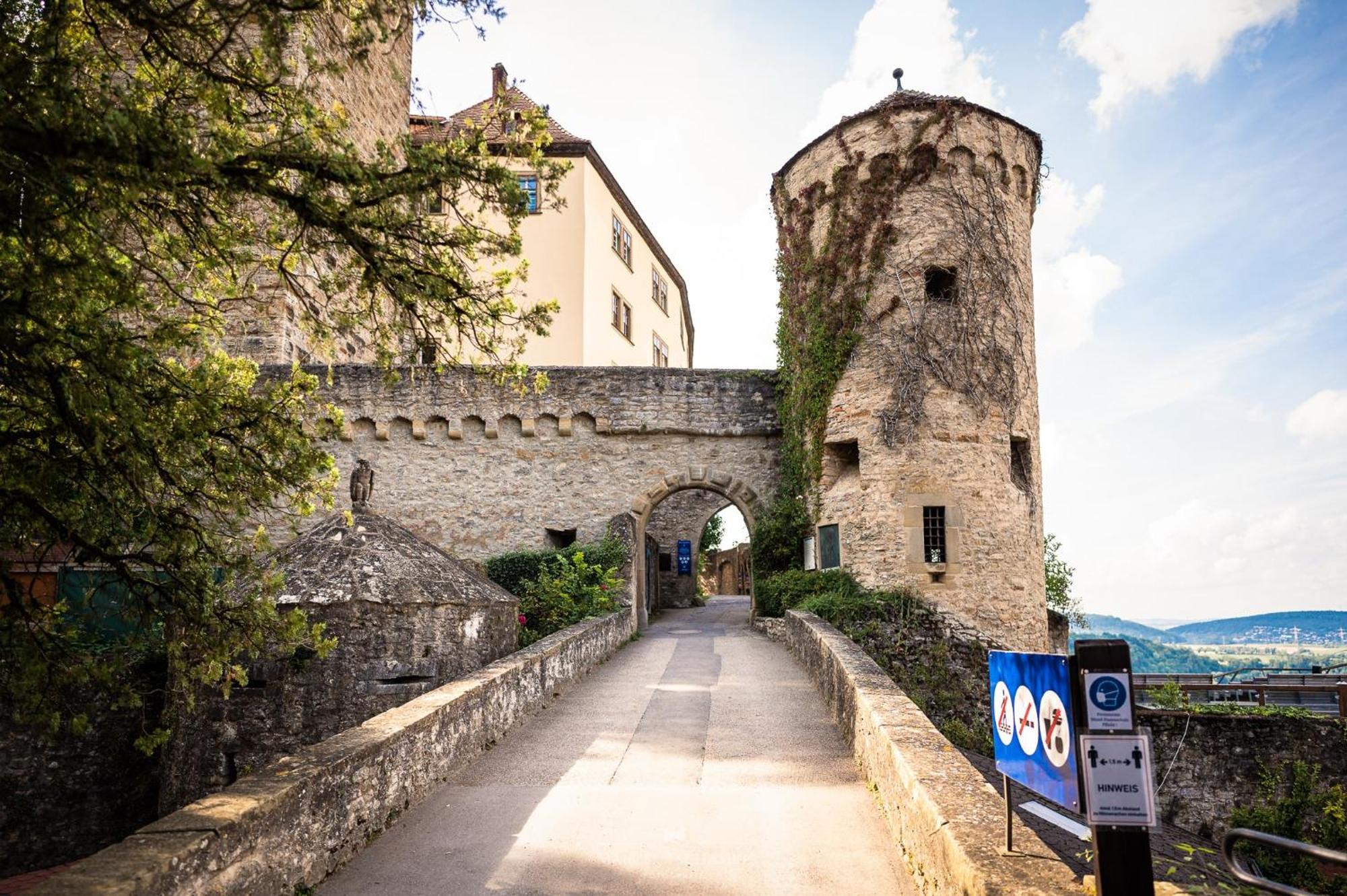 Вилла Wohnen Auf Der Ritterburg Хасмерсхайм Экстерьер фото