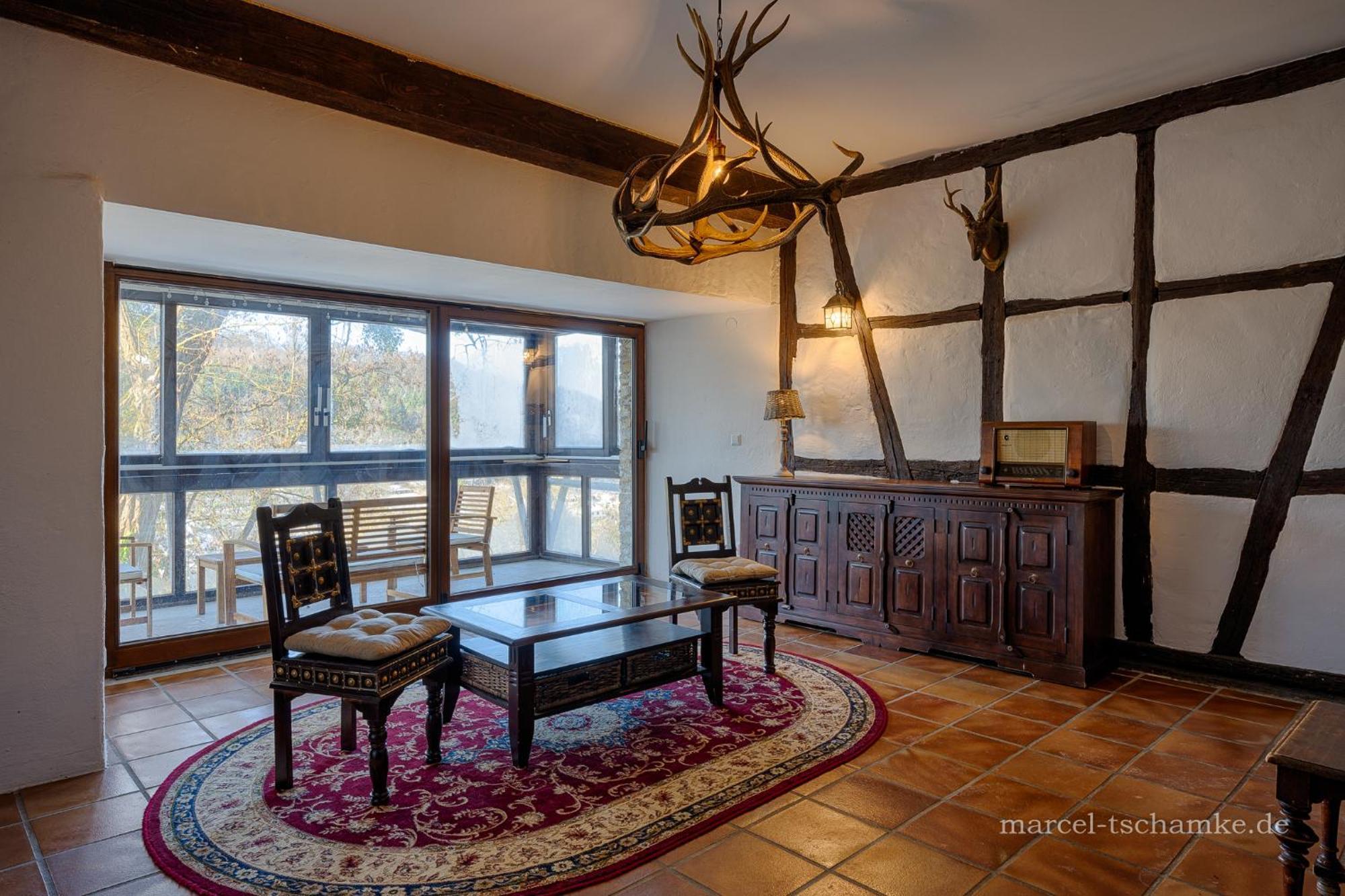 Вилла Wohnen Auf Der Ritterburg Хасмерсхайм Экстерьер фото